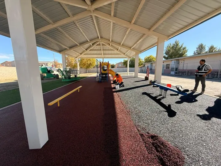 Rubber Playground Surfacing, Lancaster: rubber surfacing, photo 6