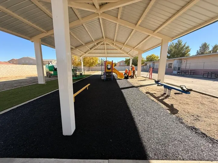 Rubber Playground Surfacing, Lancaster: rubber surfacing, photo 10