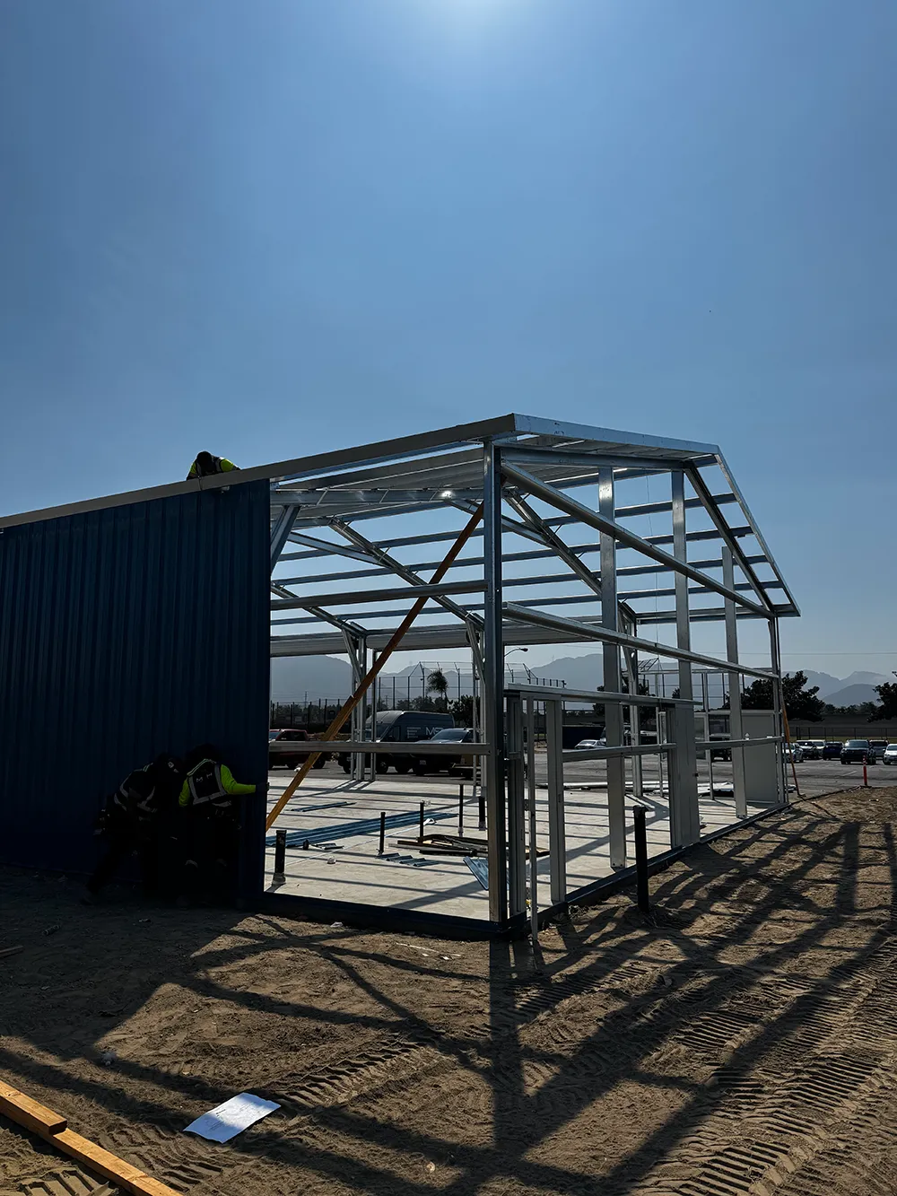 Steel Barn Structure, Oxnard, CA