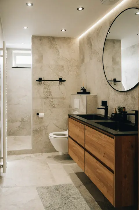 Bathroom remodeling example, photo 12